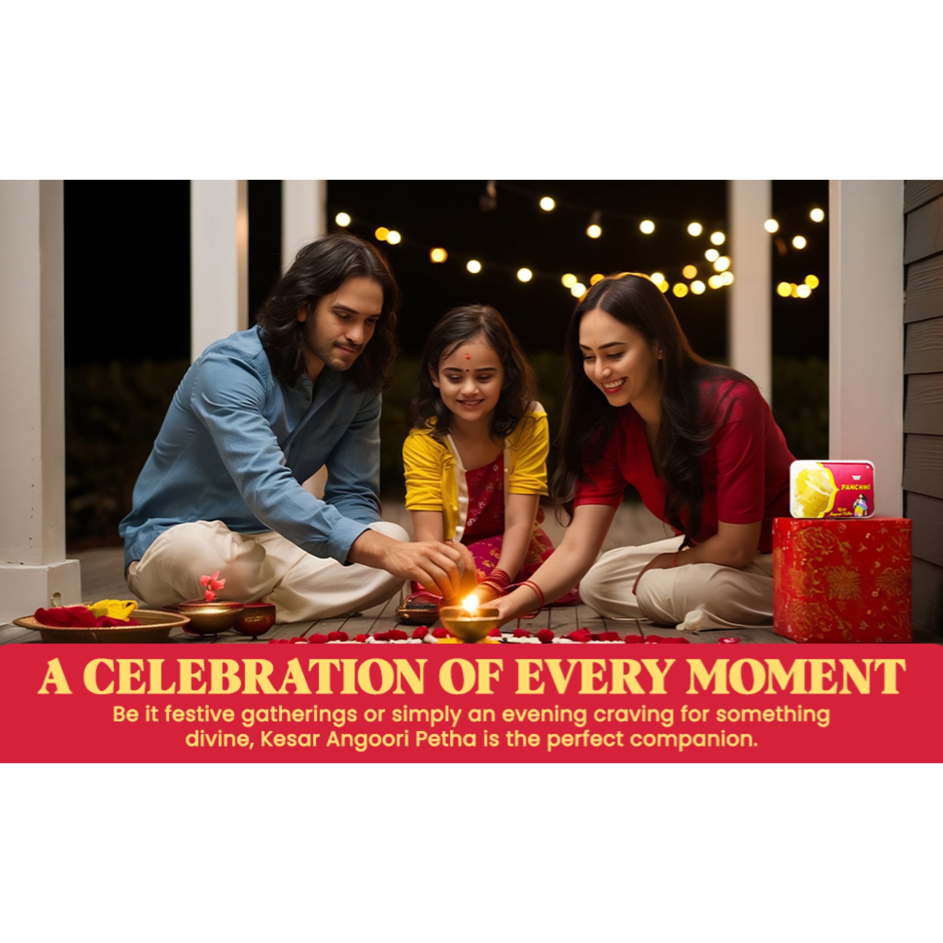 Panchhi Kesar Angoori Petha
