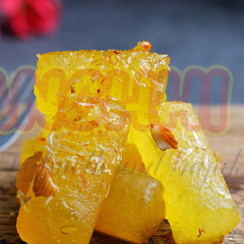 Dry Kesar Angoori Petha